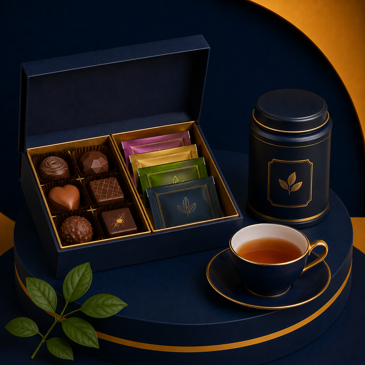 Gourmet Indulgence (Chocolates & Teas)