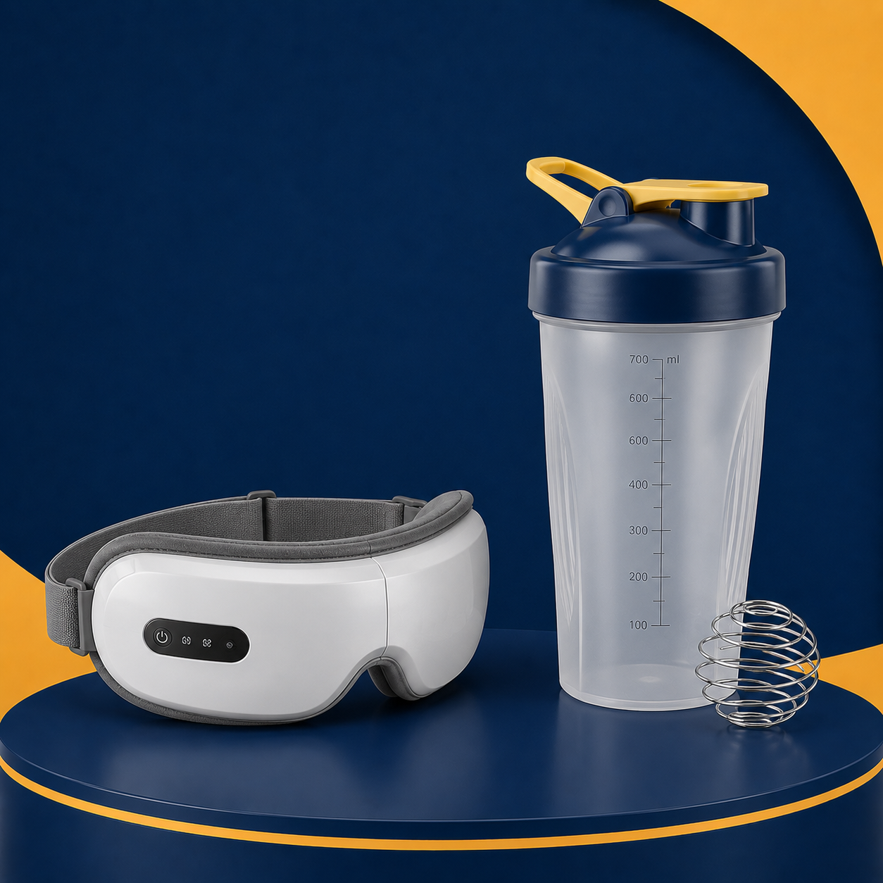 Eye Massager & Protein Shakers