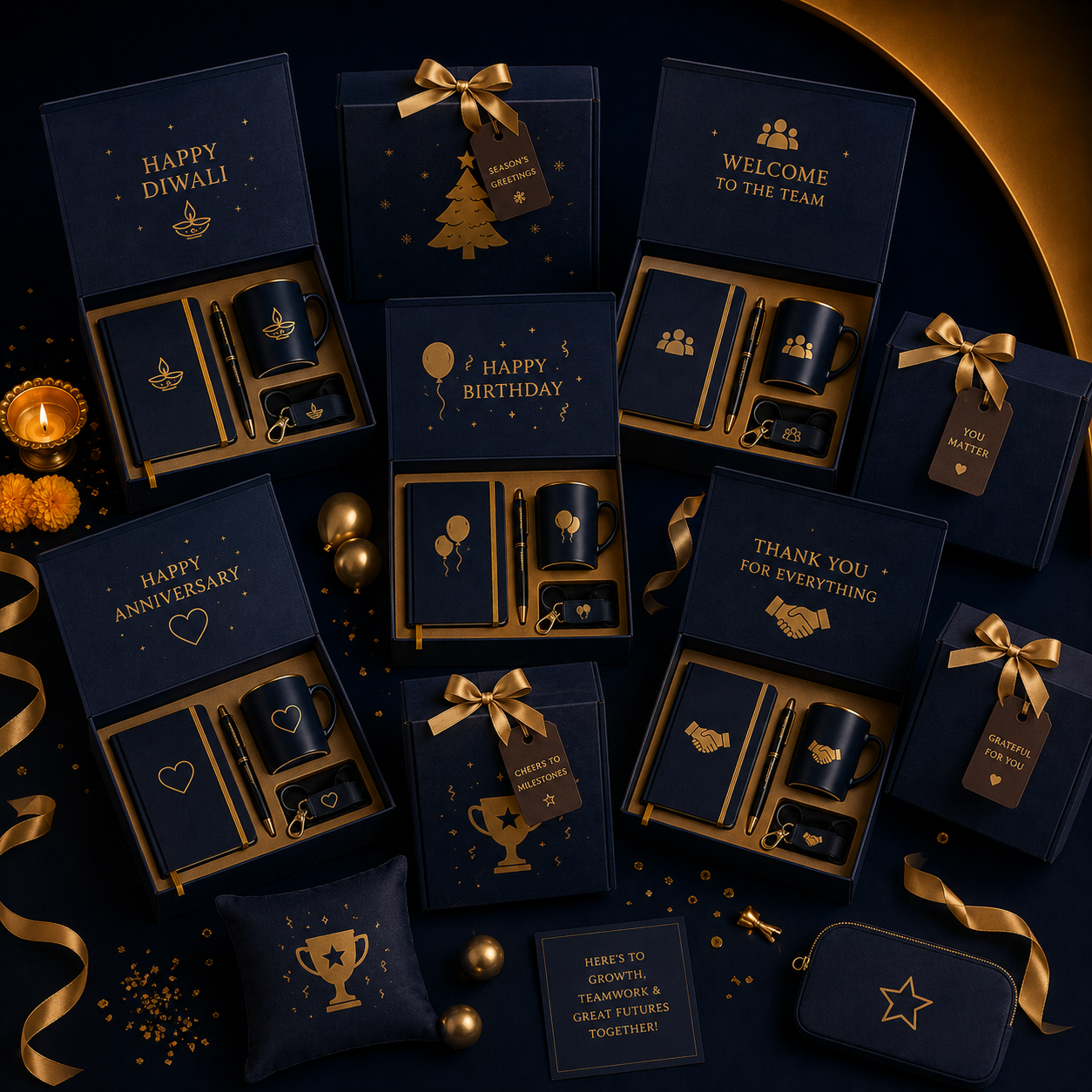 Festival, Onboarding & Milestone Themes