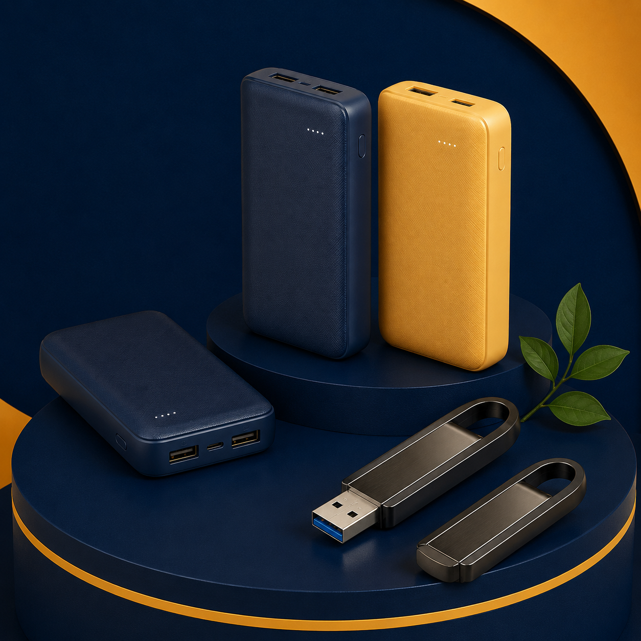 USB Drives & Power Banks (32–256 GB)